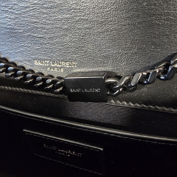 🔥RARE🔥Yves Saint Laurent Kate Leopard Print Chain Bag - Picture 13 of 15